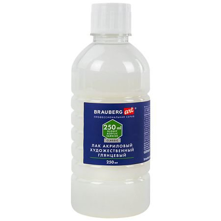 Набор для творчества BRAUBERG Лак акриловый глянцевый художественный, в бутылке ART CLASSIC художественный постер pierre bonnard le chat blanc yoolife