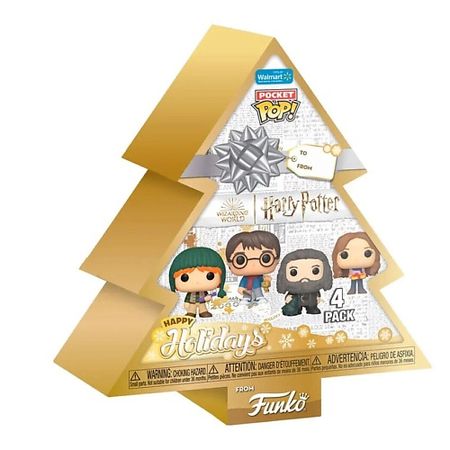 Интерактивная игрушка FUNKO Фигурка Pocket POP Harry Potter Pack, 4 шт, 4см