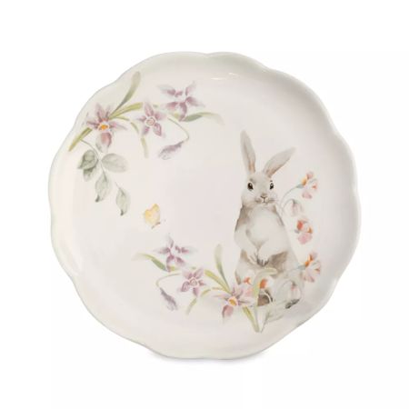 Тарелка закусочная Anna Lafarg кролик с цветами 20 см тарелка закусочная anna lafarg ray 21 см золотистая