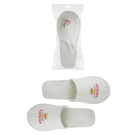 Тапки для бани и сауны Eva с вышивкой 