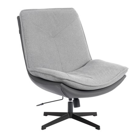 Кресло TC Modern Cosmo  велюр/букле светло-серое 84х71,5х107 см кресло king modool велюр роял агат