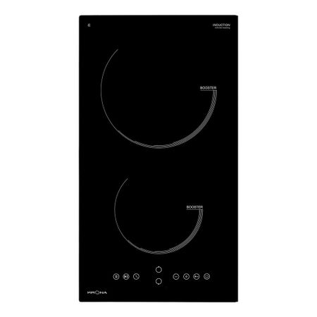 Варочная панель индукционная Krona Vento 30 2 конфорки черная варочная панель индукционная krona genesis max 60 bl 4 конфорки