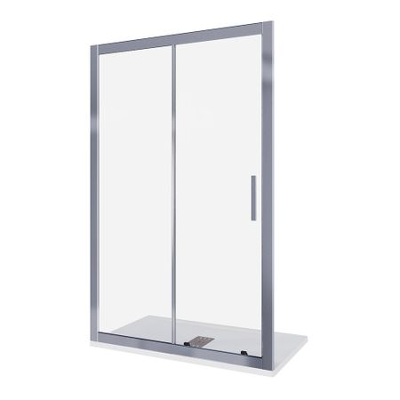 Душевая дверь Good Door Cofe стекло прозрачное 120х190 см профиль хром 5 мм раздвижная (КФ00029) lucking door m6 rfid контроллер доступа для двери