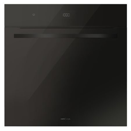 Духовой шкаф электрический встраиваемый Krona Onyx 60H BL/BL 594 мм черный цифровые бамбуковые часы с голосовым управлением