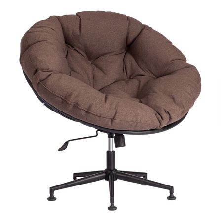 Кресло крутящееся Cloude коричневое (21514)