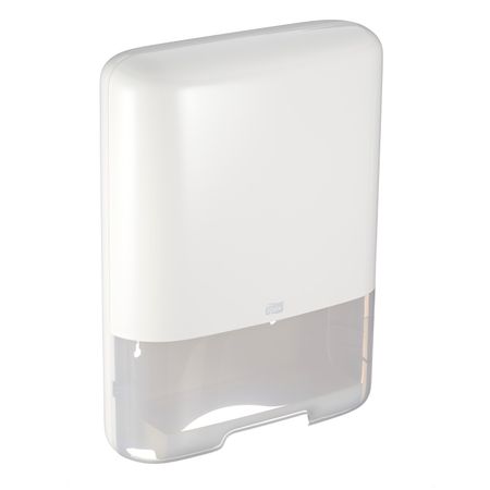 Диспенсер Tork для листовых полотенец Singlefold сложения ZZ и C (H3) пластик белый (553000) диспенсер для зубной пасты пластик синий красный зеленый