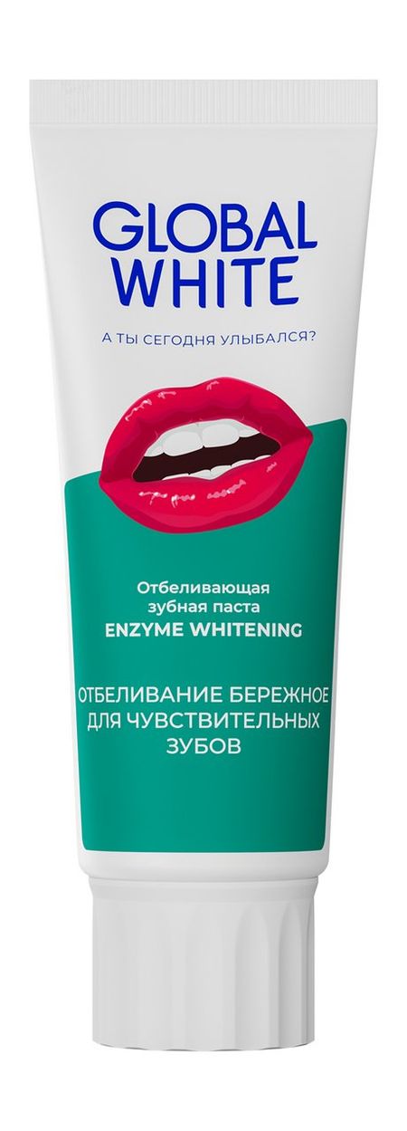 Global White Whitening Enzyme Toothpaste