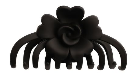 Kosmoshtuchki Flower Hair Clip Black логотип автомобиля 4wd подходит для hyundai ix25 ix35 tucson santafe индивидуальность четырехколесный привод хвост этикетка наклейки письмо на багажник