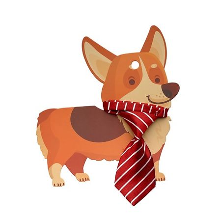 Галстук FRIEND OF MINE Аксессуар для кошек и собак RED TIE #FOM_officeplankton