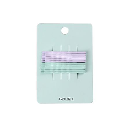 Набор заколок для волос TWINKLE Заколки для волос 12 шт. Purple + Mint