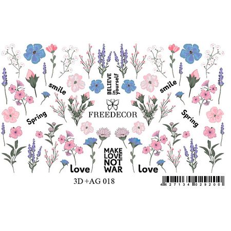 Слайдеры FREEDECOR 3D Слайдер дизайн с аэрографией 