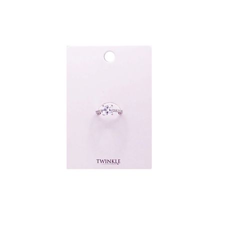 Кольцо TWINKLE Кольцо с фианитами Square