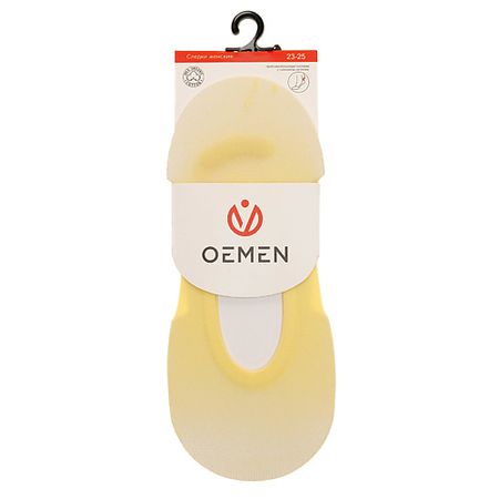 Подследники OEMEN Подследники женские полиамидные KP006 ярко-желтый подследники мужские incanto collant bianco 44 46