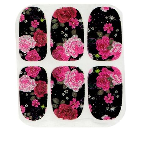 Наклейки для ногтей IRISK Пленки для ногтей для экспресс-маникюра на клеевой основе Effect Nails прозрачные пленки пэт для струйной печати 100 шт