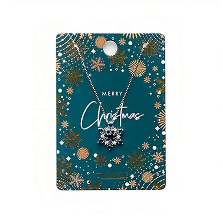 Подвеска с цепочкой TWINKLE Цепочка с кулоном Merry Christmas