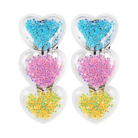 Набор заколок для волос MARY POPPINS Набор зажимов для волос Разноцветные сердечки зажимов для пивных бутылок corona rita 6 шт