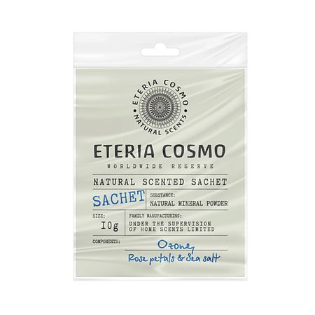 Саше ETERIA COSMO Саше ароматическое для дома Озон роза и морская соль амброксол озон табл 30 мг 20
