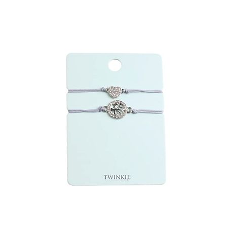 Набор браслетов TWINKLE Набор браслетов Shiny шар yancheng shiny стеклянный с новогодним узором ветка 8 см