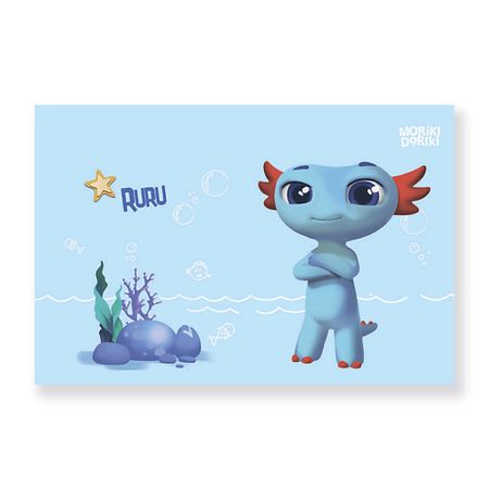 Плейсмат MORIKI DORIKI Салфетка сервировочная Placemat Ruru салфетка сервировочная 36х36см белая арт 4680169021663