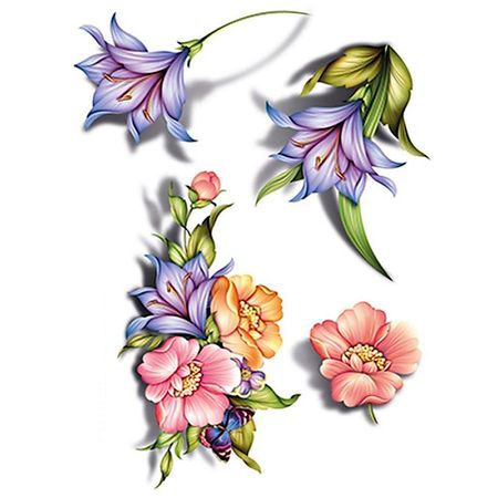 Наклейки для тела ПОЛИСФЕРА Временная переводная татуировка Tattoo PS-002 earlfamily naked loli full of tattoo автомобильные наклейки аниме nsfw девушка автомобильные аксессуары наклейка jdm сексуальная наклейка украшение