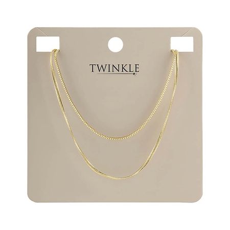 Цепочка TWINKLE Цепочка GOLD 2-IN-1