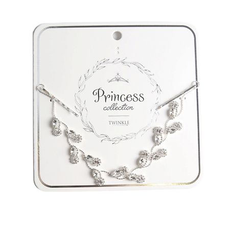 Заколка для волос TWINKLE PRINCESS COLLECTION Украшение для волос Elven Stones 3 подвесное украшение кисть 21x3 5 см серебро