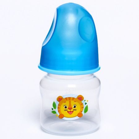 Бутылочка для детей КРОШКА Я Бутылочка для кормления с соской «Тигренок» курносики бутылочка 250 мл 11130 силикон соска