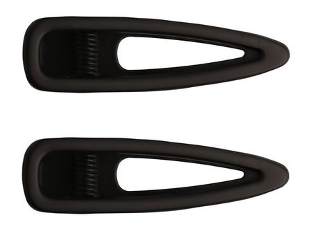 Kosmoshtuchki Hair Clips Black автомобильный 3d металлический значок vrs rs наклейка для vw skoda rapid yeti octavia fabia логотип кузов хвост гриль эмблема наклейки на боковое крыло