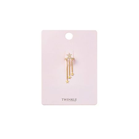 Серьги TWINKLE Кафф Starry Gold déjà vu кафф plane pearl cuff gold