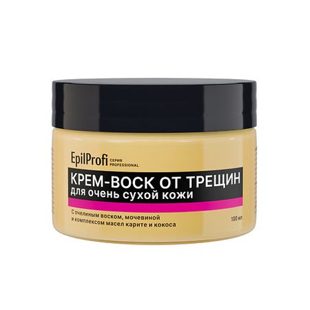Крем для ног EPILPROFI Крем-воск от трещин для очень сухой кожи крем воск против трещин novosvit 75 мл