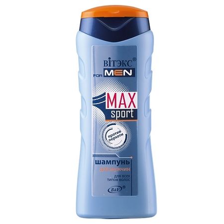 Шампунь для волос ВИТЭКС Шампунь для всех типов волос FOR MEN MAX Sport