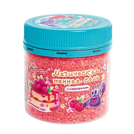 Соль для ванны LAPPINO Магическая пенная соль с сюрпризом МАЛИНОВЫЙ ТАРТ протеин сывороточный maxler golden whey 2lb 907 гр малиновый чизкейк