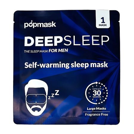 Маска для глаз POPMASK Маска для глаз самонагревающаяся для мужчин 