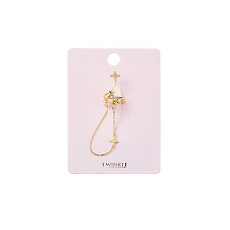 Серьги TWINKLE Кафф Golden Twig free form кафф bicolor double cuffs