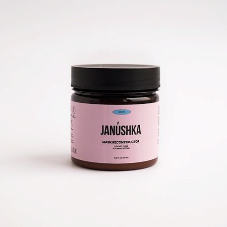 Маска для волос JANUSHKA Маска «RECONSTRUCTOR» спасает сухие и ломкие волосы натуральные сухие ы для декорирования