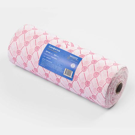 Салфетки для уборки WHITE LINE Салфетка 30*40 рулон №100