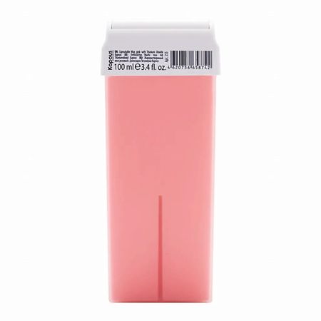 Воск для депиляции KAPOUS Жирорастворимый воск розовый с Диоксидом Титаниума в картридже