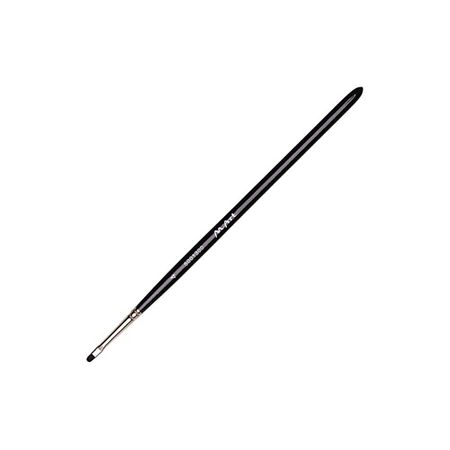 Кисть для глаз M.ART Кисть для глаз № 4, овал, имитация белки, ручка черная, профессиональная