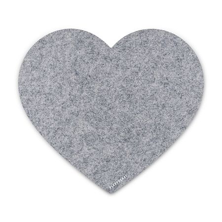 Коврик для мыши FLEXPOCKET Коврик из фетра для компьютерной мыши в форме сердца кристалл в форме сердца runyangshi для фэншуй
