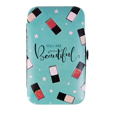 Набор инструментов для маникюра и педикюра TAKE AND GO Набор для маникюра и педикюра You are Beautiful