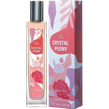 Туалетная вода BROCARD Грезы ХРУСТАЛЬНЫЙ ПИОН DAY DREAMS CRYSTAL PEONY подарочный коробок рутаупак ночные грезы 3в1 3 шт
