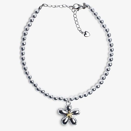 Браслет HIGHER-AURA Браслет из гематита с ромашкой