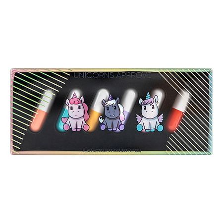 Набор средств для губ UNICORNS APPROVE Миниатюрные матовые помады деревянные миниатюрные подковы 24 шт