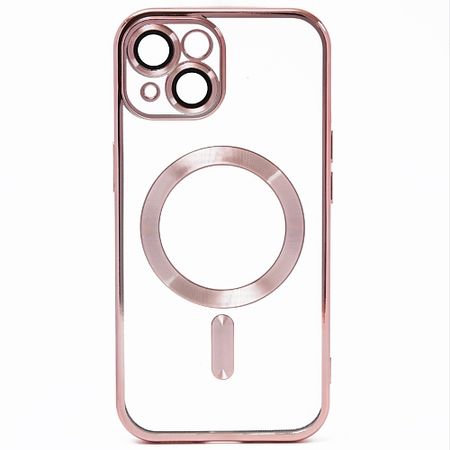 Чехол для телефона HIZA Чехол на iPhone 13 с магнитом MagSafe diyphone трафареты для реболлинга iphone