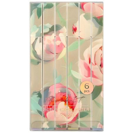 Набор маркеров LOREX Текстовыделители Mark it BLOSSOMS 1-4 мм