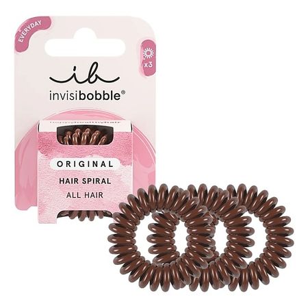 Набор резинок для волос INVISIBOBBLE Резинка-браслет для волос Original Pretzel Brown