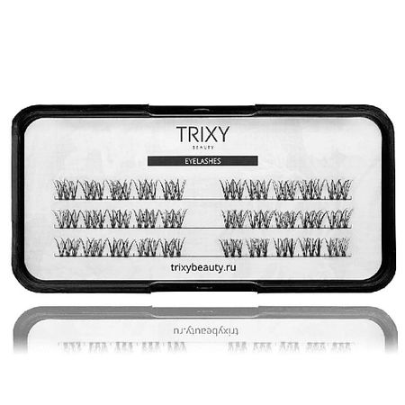 Ресницы для наращивания TRIXY BEAUTY Ресницы-пучки Queen