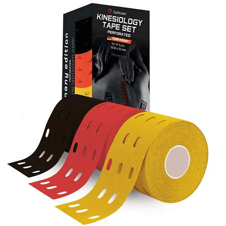 Тейпы для тела ISOTTCOM Тейп кинезио кинезиотейп для тела кинезио тейп bradex 500х5 см
