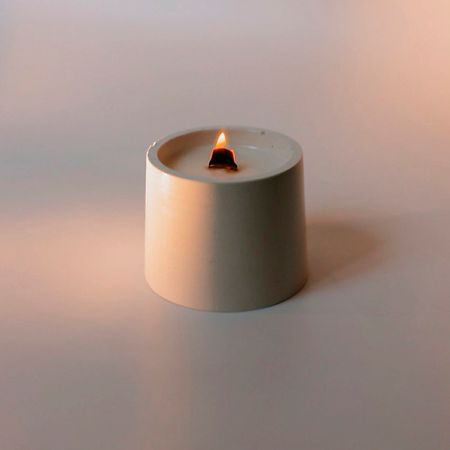 Свеча ароматическая МАНУФАКТУРА БАЛИЧЕВЫХ Свеча ароматическая в стакане из гипса  