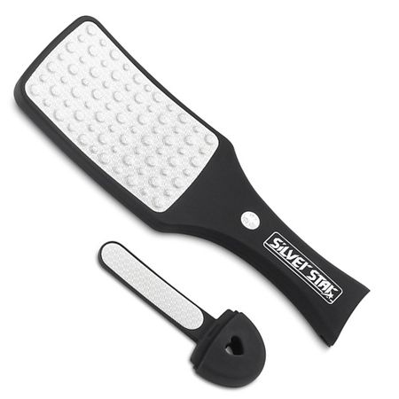 Пилка для педикюра SILVER STAR Пилка для ног двусторонняя металическая лазерная startnow co2 лазерная фокусная линза znse 12 20 мм